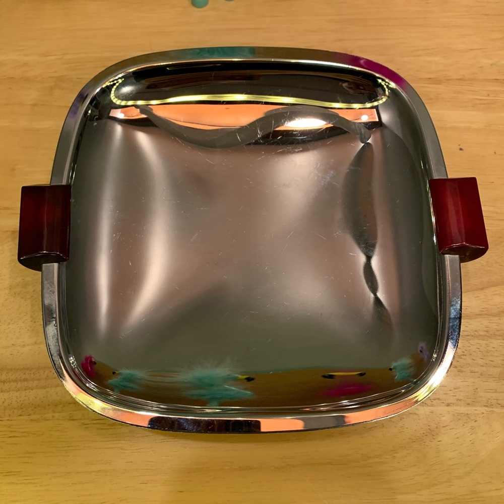 Retro chrome tray - Picture 3 of 5